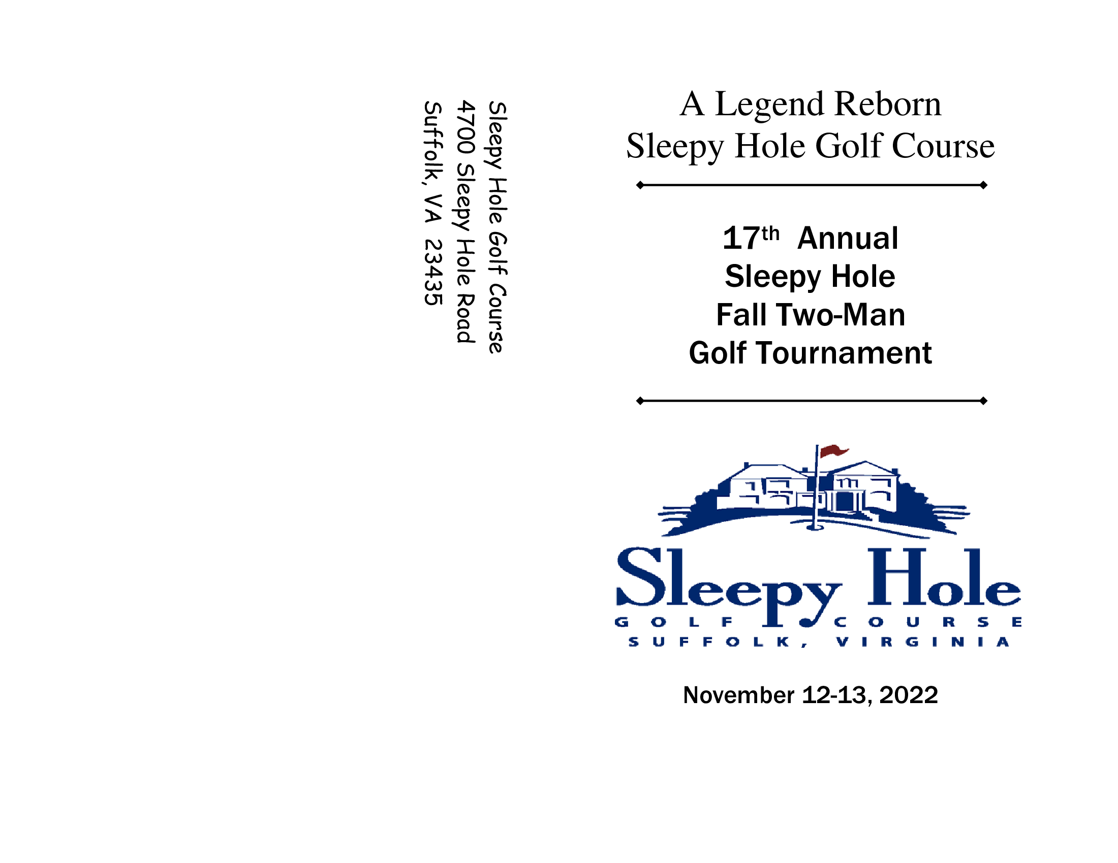 Home Sleepy Hole Golf Course