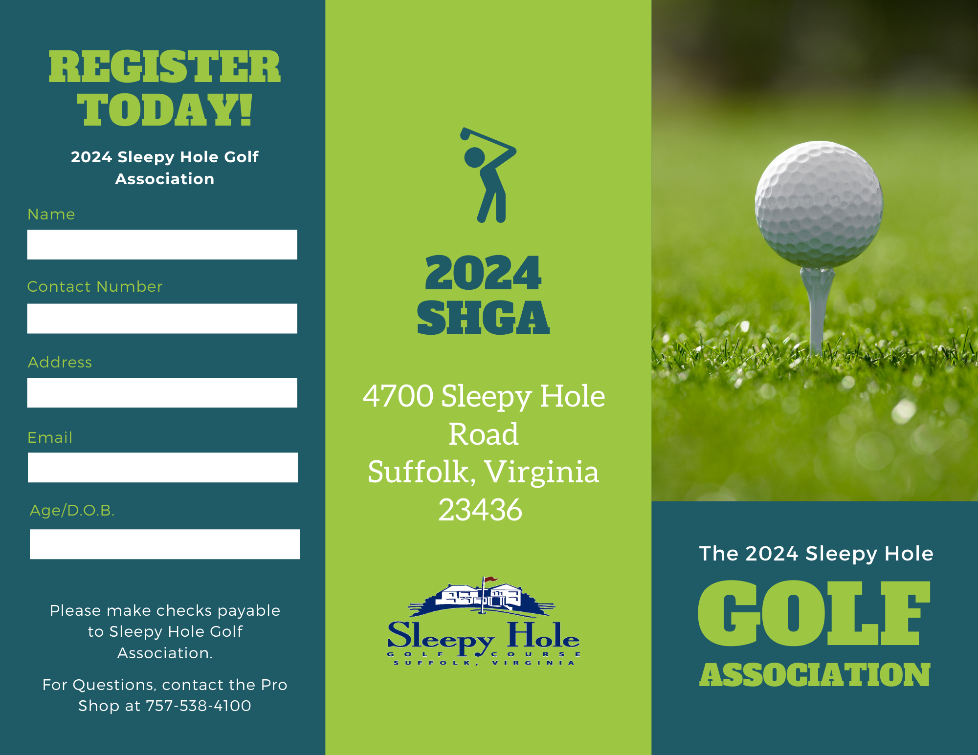 Membership Sleepy Hole Golf Course